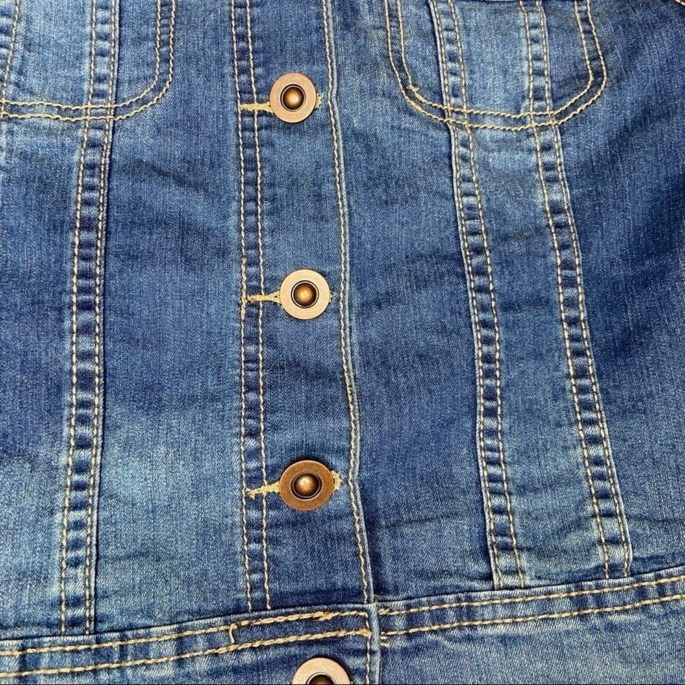 Sanctuary Surplus Denim Vest Size S - Picture 5 of 6